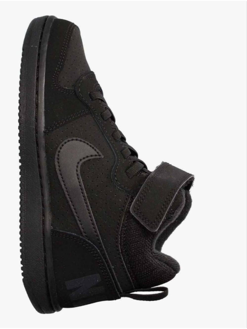 Nike Black High Top Sneakers US 12C Velcro - Picture 12 of 17